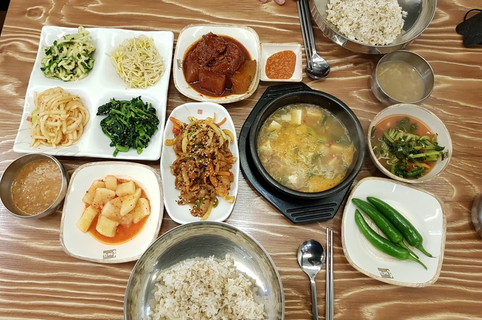 웰빙보리밥정식
